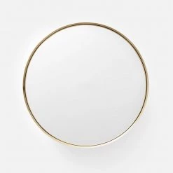 Nick Ross Studio Darkly Mirror, Large, Brass Furniture 14 Nick Ross Studio Darkly Mirror, Large, Brass Furniture