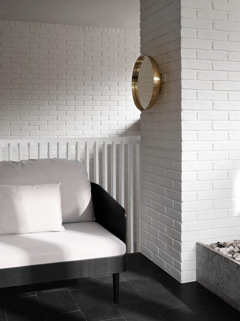 Nick Ross Studio Darkly Mirror, Large, Brass Furniture 5 Nick Ross Studio Darkly Mirror, Large, Brass Furniture