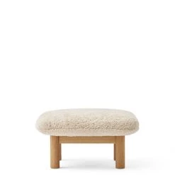 Anderssen & Voll Brasilia Ottoman, Sheepskin