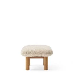 Anderssen & Voll Brasilia Ottoman, Sheepskin