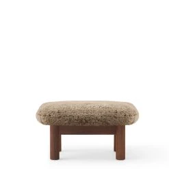 Anderssen & Voll Brasilia Ottoman, Sheepskin