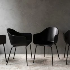 Norm Architects Harbour Arm Chair, Dining Height, Hard Shell Furniture 51 Norm Architects Harbour Arm Chair, Dining Height, Hard Shell Furniture
