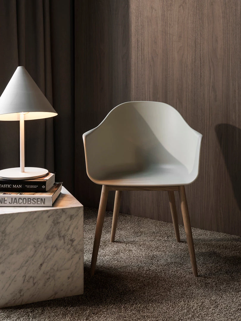 Norm Architects Harbour Arm Chair, Dining Height, Hard Shell Furniture 3 Norm Architects Harbour Arm Chair, Dining Height, Hard Shell Furniture