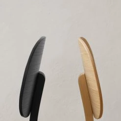 Afteroom Studio Furniture Afteroom Plus, Wooden Base Dining Chair, Upholstered