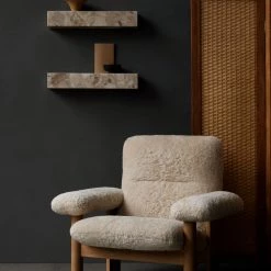 Anderssen & Voll New Brasilia, Lounge Chair, Sheepskin
