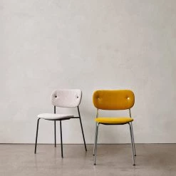 Norm Architects Co Chair, Fully Upholstered Dining Chairs