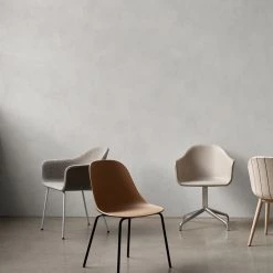 Norm Architects Harbour Side Chair, Dining Height, Hard Shell Furniture