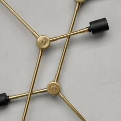 Soren Rose Studio Harrison Chandelier, Brass