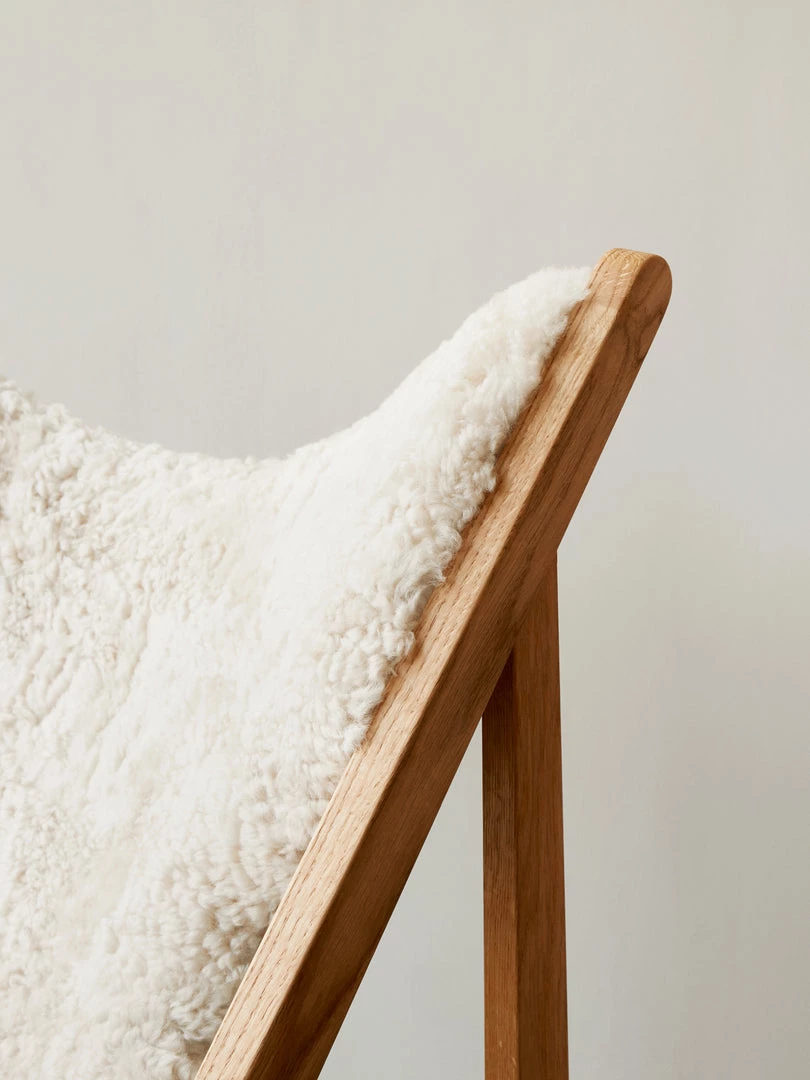 Ib Kofod-Larsen Knitting Chair, Sheepskin Upholstery Furniture 25 Ib Kofod-Larsen Knitting Chair, Sheepskin Upholstery Furniture
