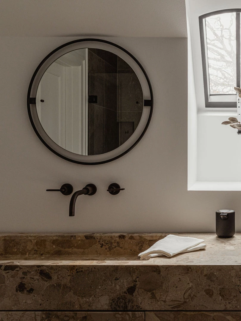 Krøyer-Sætter-Lassen Nimbus Mirror, Round Furniture