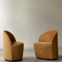 Nick Ross Tearoom Chair, Swivel W/Return