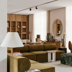 Krøyer-Sætter-Lassen Nimbus Mirror, Round Furniture