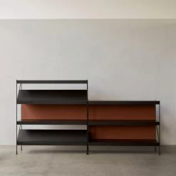 Kaschkasch Cologne Zet Storage System, 60in, Back Panel And Magazine Shelf