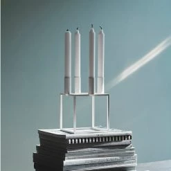 Mogens Lassen Candle Holders Kubus 4