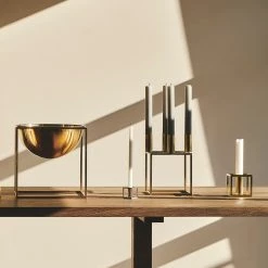 Mogens Lassen Candle Holders Kubus 4